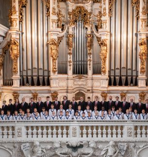 Gruppenbild der St. Florianer Sängerknaben