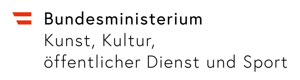 Logo des Bundesministerium für Kunst, Kultur öffentlicher Dienst und Sport
