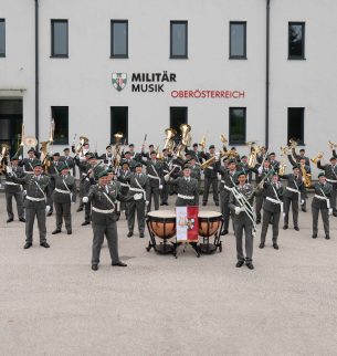 Photo of the Military Music Upper Austria