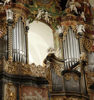 Organ in the collegiate church of Wilhering